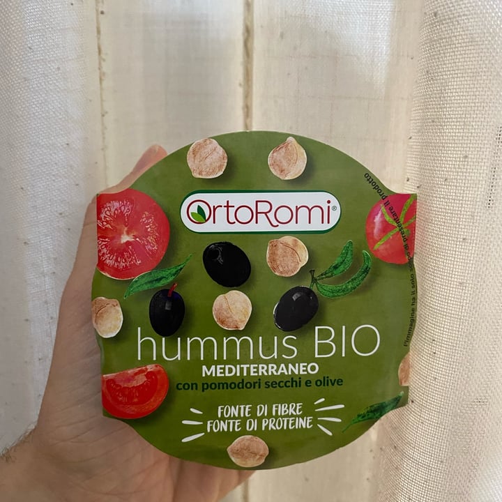 photo of Ortoromi Hummus mediterraneo shared by @vik95 on  15 Mar 2023 - review