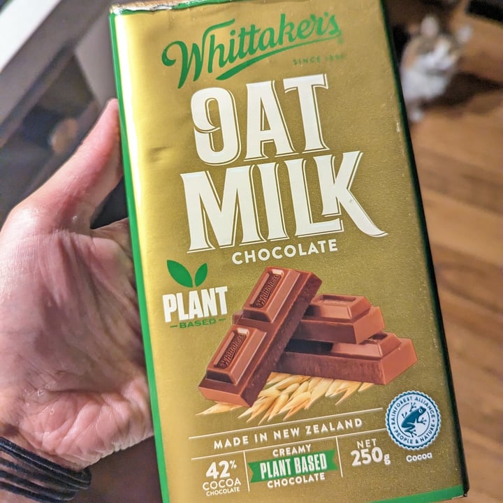 photo of Whittaker's Oat Milk Chocolate shared by @transcending on  21 Jan 2023 - review