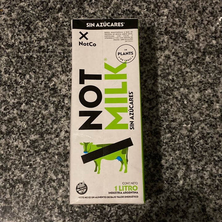 photo of Not Co Not Milk shared by @anavegar on  25 Jun 2023 - review