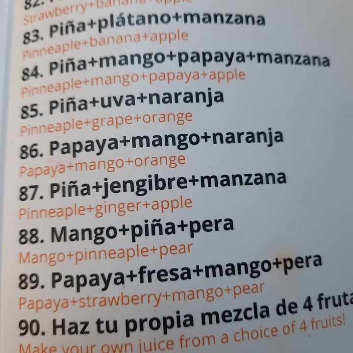 photo of Veggie Garden papaya+mango+naranja shared by @aleago on  15 Apr 2023 - review