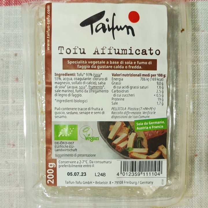 photo of Taifun Tofu Affumicato shared by @alealealeale on  07 Jun 2023 - review