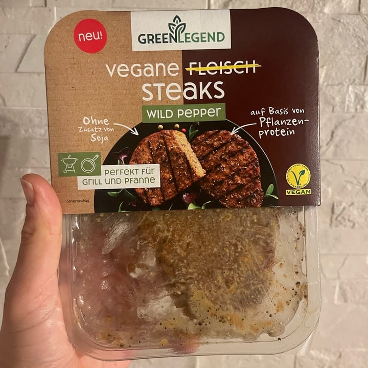 photo of Green Legend Vegan Steak shared by @loveg on  28 Feb 2023 - review