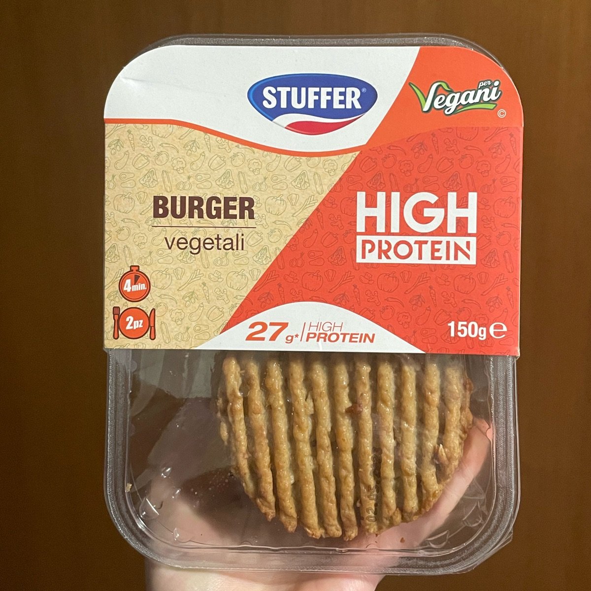 Burger Vegetali High Protein from STUFFER - Vegan Product Reviews ...