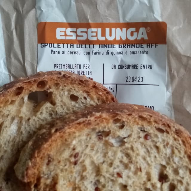 Spoletta delle Ande grande affettata from Esselunga - Vegan Product ...