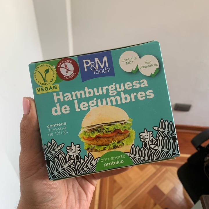 photo of P&M Foods Hamburguesa De Legumbres shared by @negra-aravena on  18 Apr 2023 - review