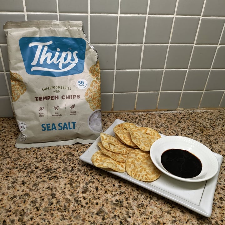 photo of Thips Sea Salt Tempeh Chips shared by @stevenneoh on  29 Jun 2023 - review