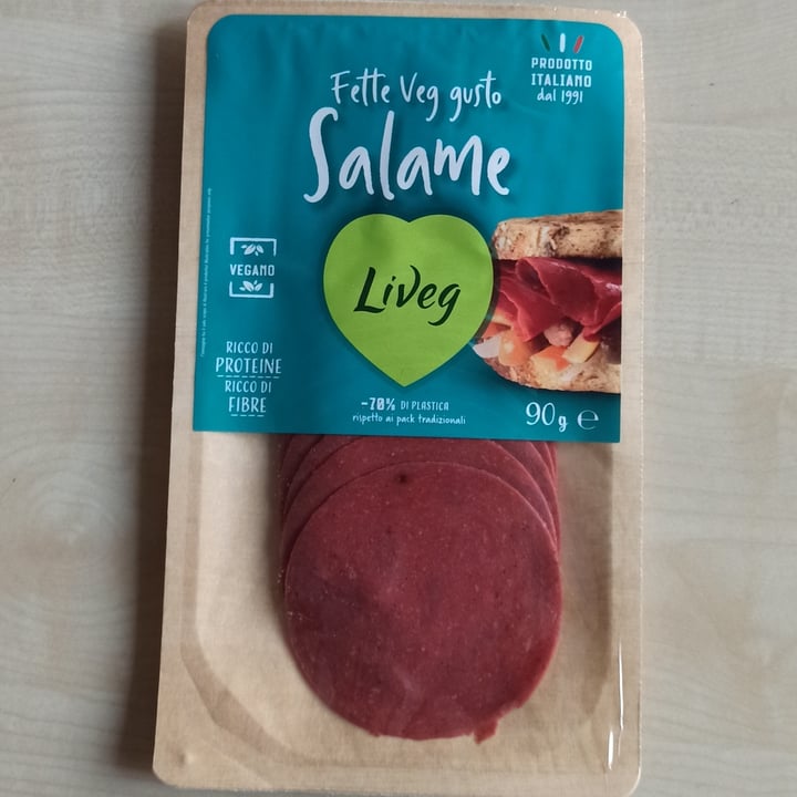 photo of Liveg fette veg al salame shared by @rominamia on  15 Feb 2023 - review