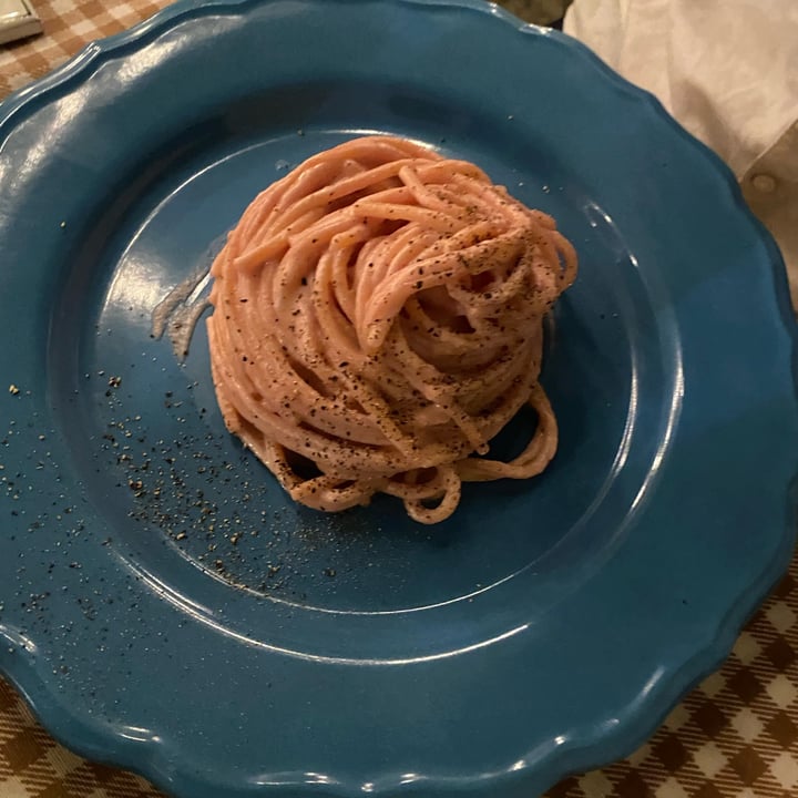 photo of Raparossa di Galiano Madia Spaghetto raparossa cacio e pepe shared by @elisaleone on  09 Aug 2023 - review