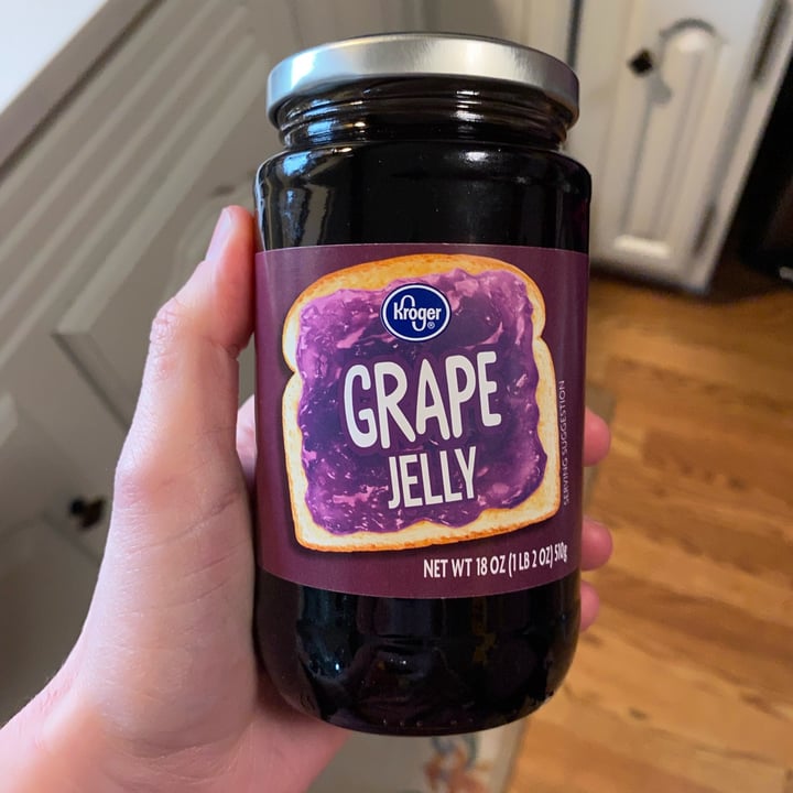 photo of Kroger Grape Jelly shared by @brittanymiller on  24 Dec 2022 - review