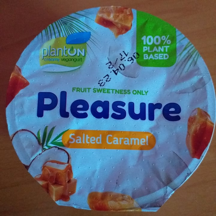 photo of planton pleasure yogurt caramello Salato shared by @melian on  28 Mar 2023 - review