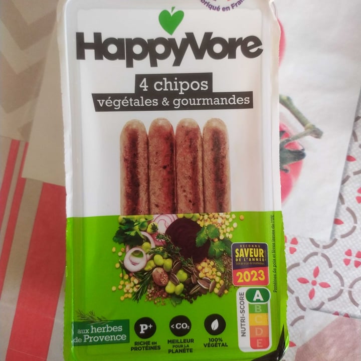 photo of HappyVore 4 chipos végétales & gourmandes shared by @loplop83 on  25 Jul 2023 - review
