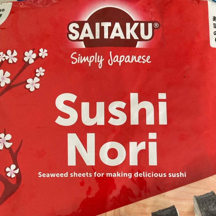 photo of Saitaku Sushi nori shared by @giuliacantamessi on  27 Mar 2023 - review