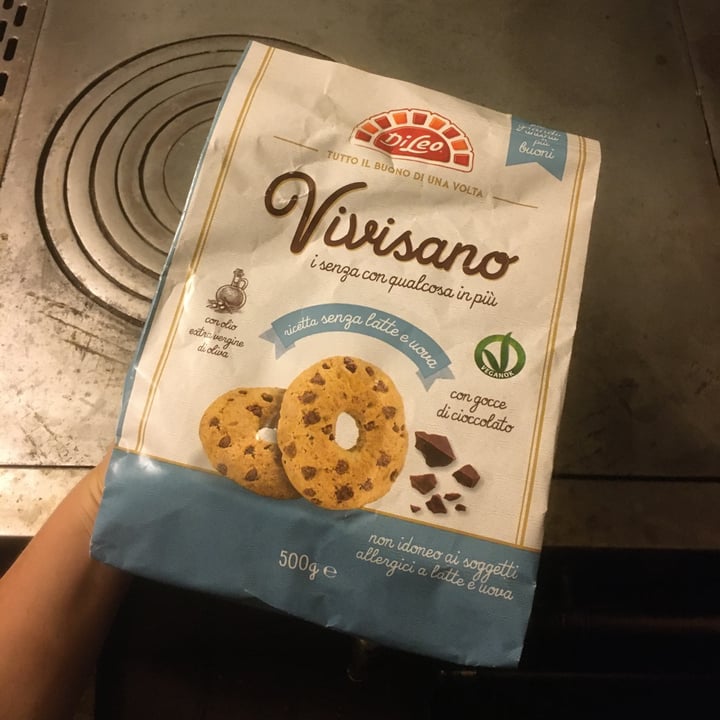 photo of Di Leo Biscotti con gocce di cioccolato shared by @quiett on  04 Jan 2023 - review
