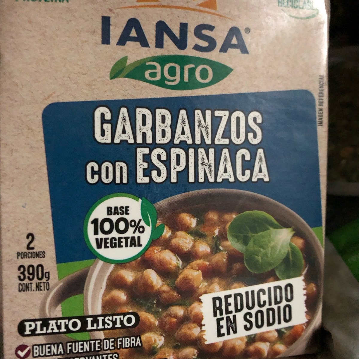 Iansa Garbanzos Con Espinaca Reviews abillion