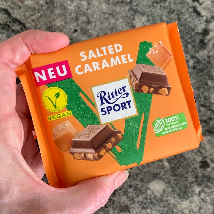 photo of Ritter Sport Salted Caramel shared by @vimauro on  03 Apr 2023 - review