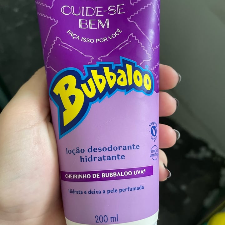 photo of oBoticário cuide-se bem bubbaloo loção desodorante e hidratante shared by @tolerantskunk63 on  14 May 2023 - review