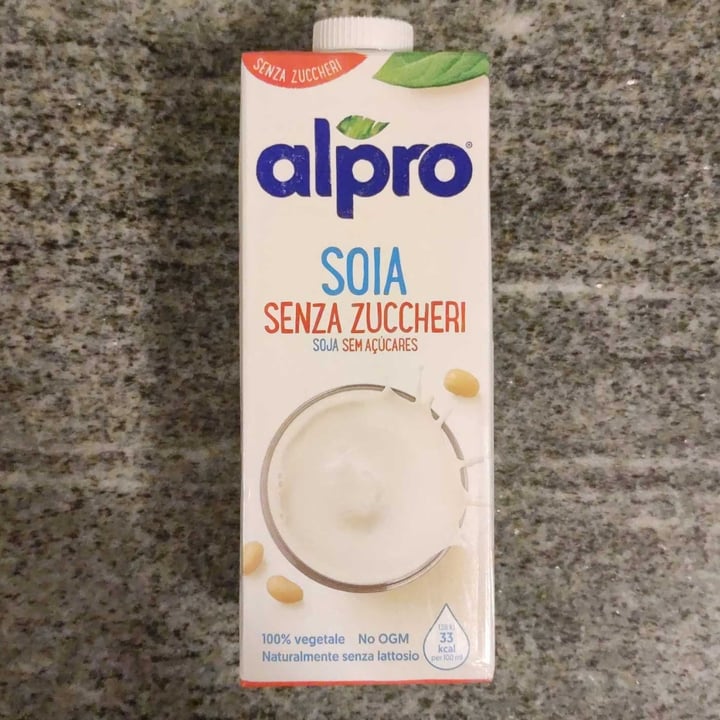 photo of Alpro alpro soia senza zucchero shared by @giordana on  11 Feb 2023 - review