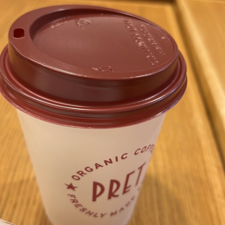 photo of Pret A Manger Oat milk cappucino shared by @pkplantbased on  16 Jan 2023 - review