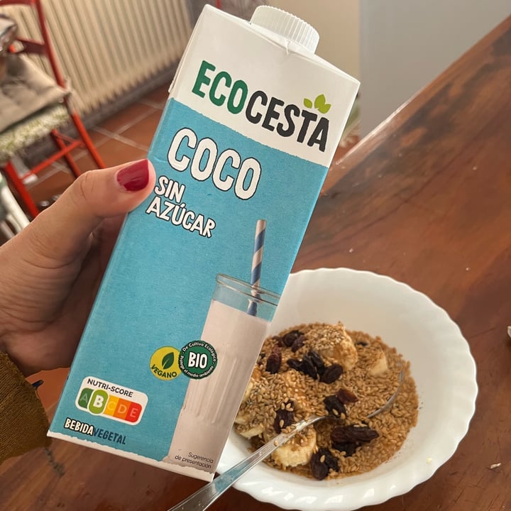 photo of Ecocesta Leche de arroz y coco shared by @yulisrondon on  04 Apr 2023 - review