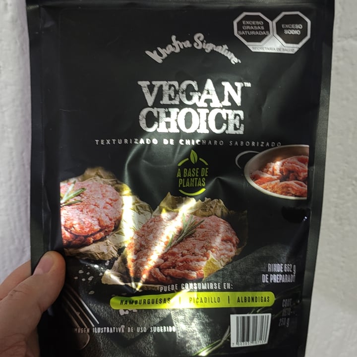 photo of Khafra Signature Vegan Choice shared by @alessandroscetta on  25 Jun 2023 - review