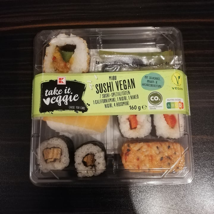 photo of Kaufland Take it Veggie Sushi Vegan shared by @mareikeks on  22 Jan 2023 - review