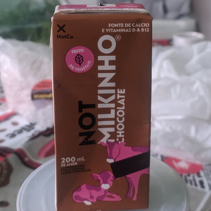 photo of NotCo not milkinho chocolate shared by @shirlei on  18 Apr 2023 - review