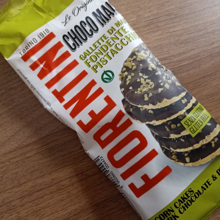 photo of Fiorentini Choco mais gallette con cioccolato fondente e granella di pistacchio shared by @chiara22 on  05 May 2023 - review