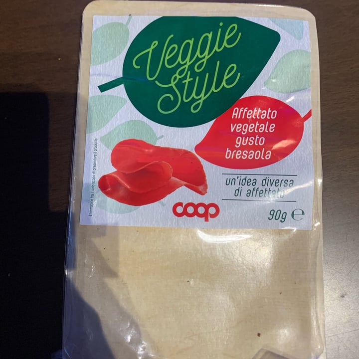 photo of Veggie Style (COOP) Affettato Vegetale Gusto Bresaola shared by @leila89 on  11 Mar 2023 - review