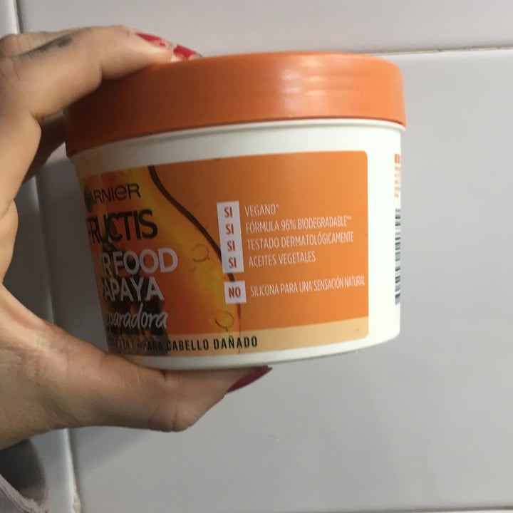 photo of Garnier papaya hair mask shared by @nereabruja on  24 Jan 2023 - review
