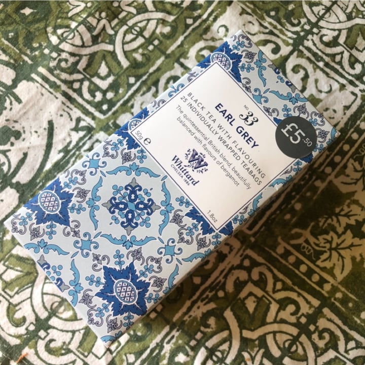 photo of Whittard Earl grey Tea shared by @frappa on  15 Mar 2023 - review