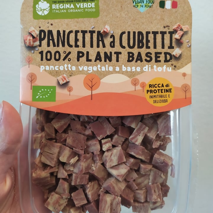 photo of Regina Verde pancetta a cubetti 100% plant based shared by @verveine on  27 Jan 2023 - review