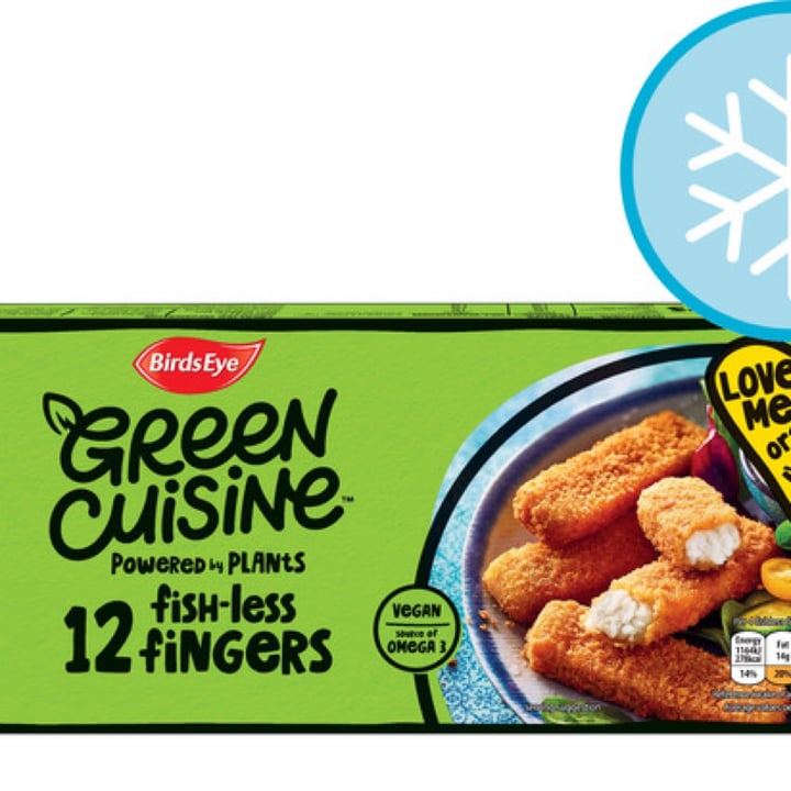 photo of Bird's Eye Green Cuisine 12 fish-less fingers shared by @beefriendlyvegan on  25 Jan 2023 - review