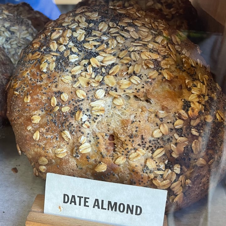 photo of Oat Bakery Date Almond Bread shared by @sbvegans on  07 Apr 2023 - review