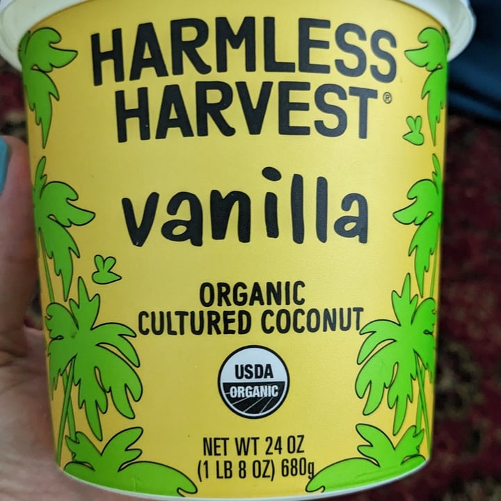 photo of Harmless Harvest Vanilla coconut yogurt shared by @theveganfeast on  10 Jul 2023 - review