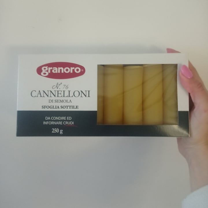 photo of Granoro Cannelloni Di Semola shared by @thordag on  15 Mar 2023 - review