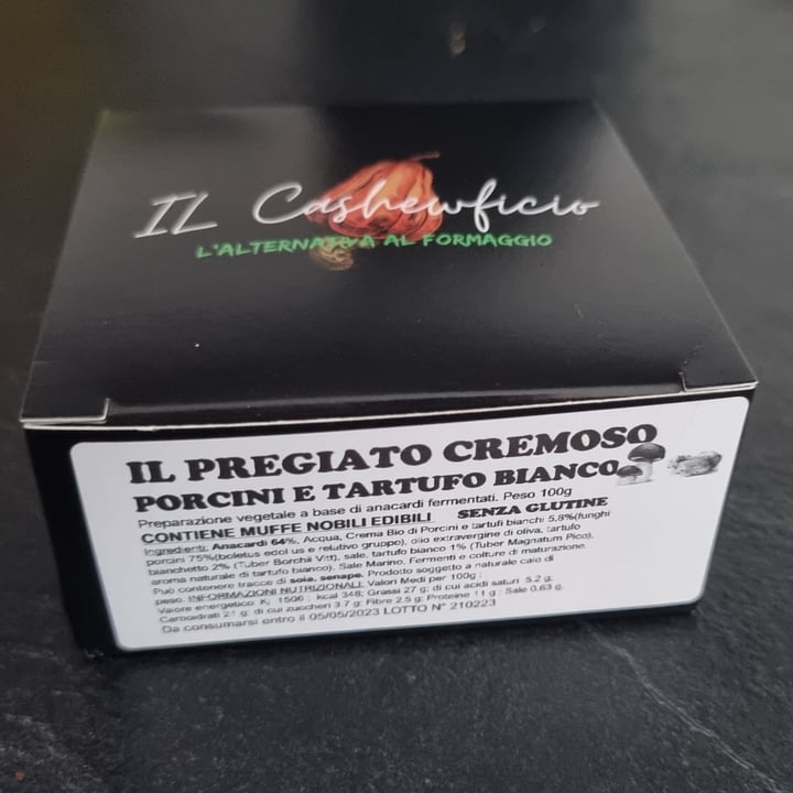 photo of Il CashewFicio Il pregiato cremoso con porcini e tartufo bianco shared by @ladalf86 on  28 Mar 2023 - review