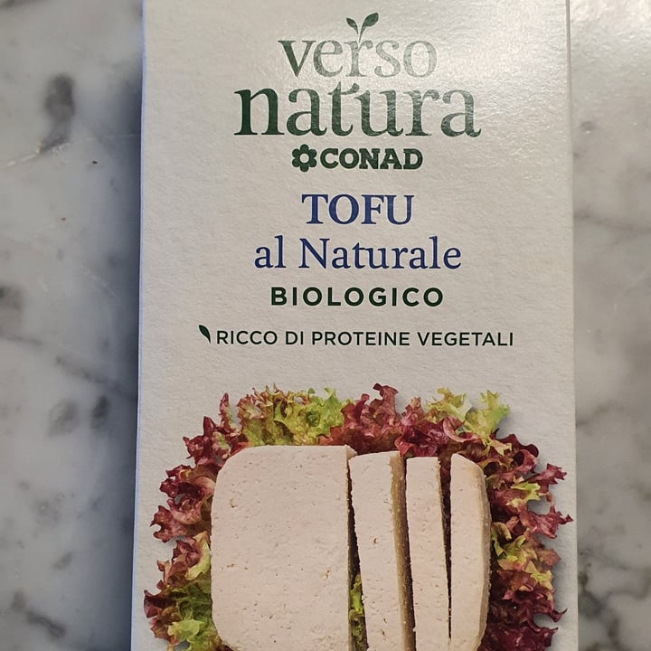 photo of Verso Natura Conad Veg Tofu al naturale shared by @gigiavegan on  24 May 2023 - review