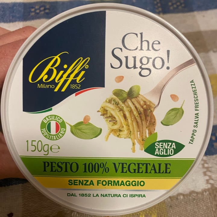 photo of Biffi che sugo pesto vegetale shared by @andrius on  05 Apr 2023 - review
