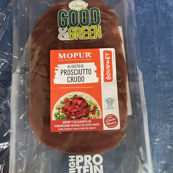 photo of Good & Green Affettato di mopur al gusto di prosciutto crudo shared by @iside01 on  26 Jul 2023 - review