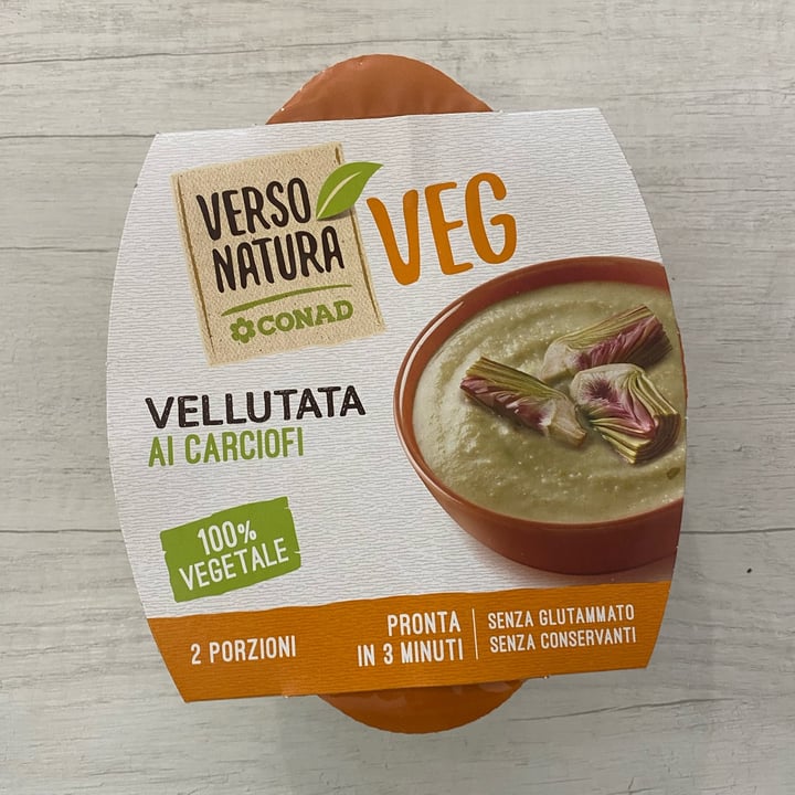 photo of Verso Natura Conad Veg Vellutata Ai Carciofi shared by @sailorcecia on  26 Jan 2023 - review