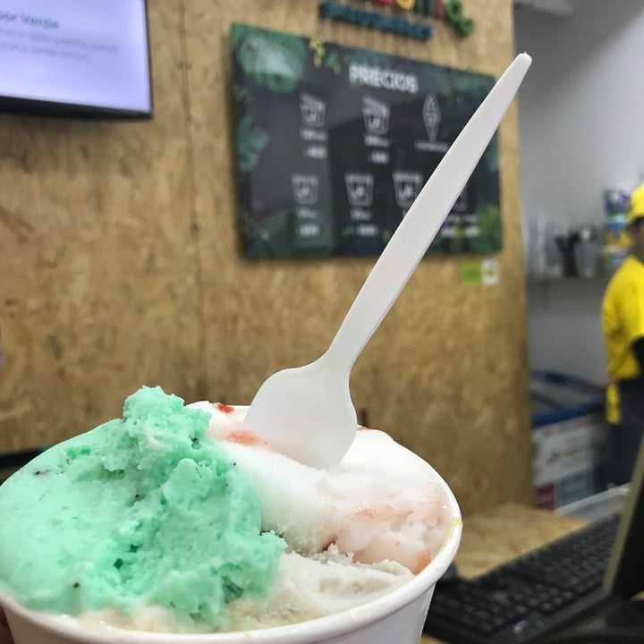 photo of Amazonia helados Saludables Menta Granizada shared by @mateovarrailhon on  04 Jan 2023 - review