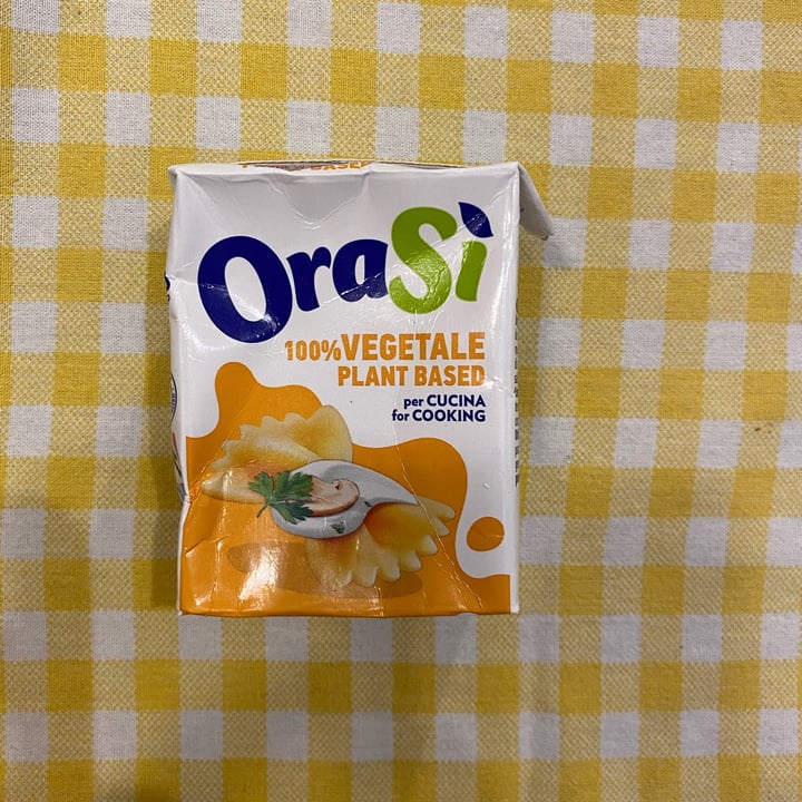 photo of OraSí 100% vegetale per cucina shared by @pippoarde97 on  06 Jan 2023 - review