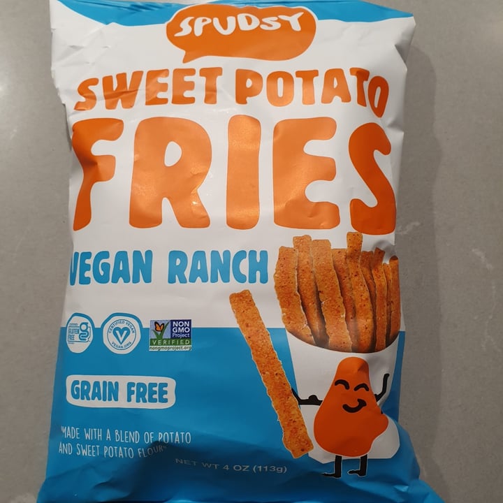 photo of Spudsy Foods Sweet Potato Fries Vegan Ranch shared by @anistavrou on  14 Feb 2023 - review
