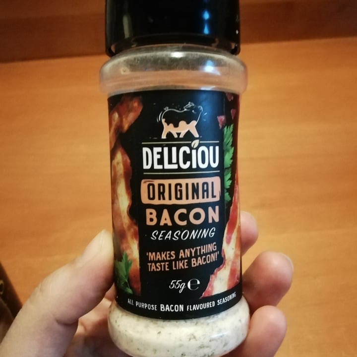 photo of Deliciou Original Bacon Seasoning shared by @luciariggio on  27 Jan 2023 - review