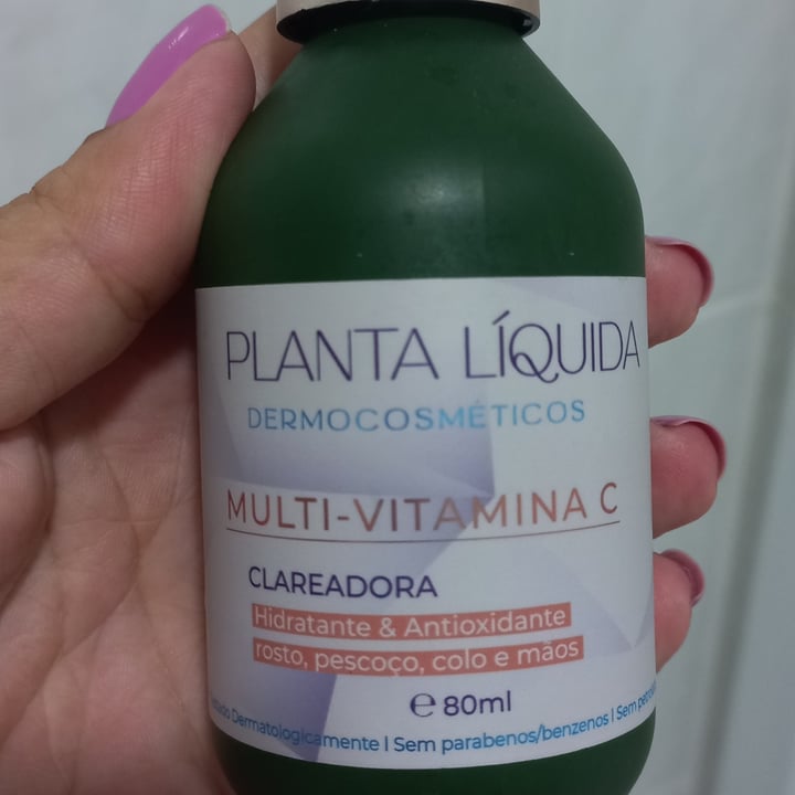 photo of planta liquida Multi Vitamina C shared by @lisimaciel on  07 Mar 2023 - review