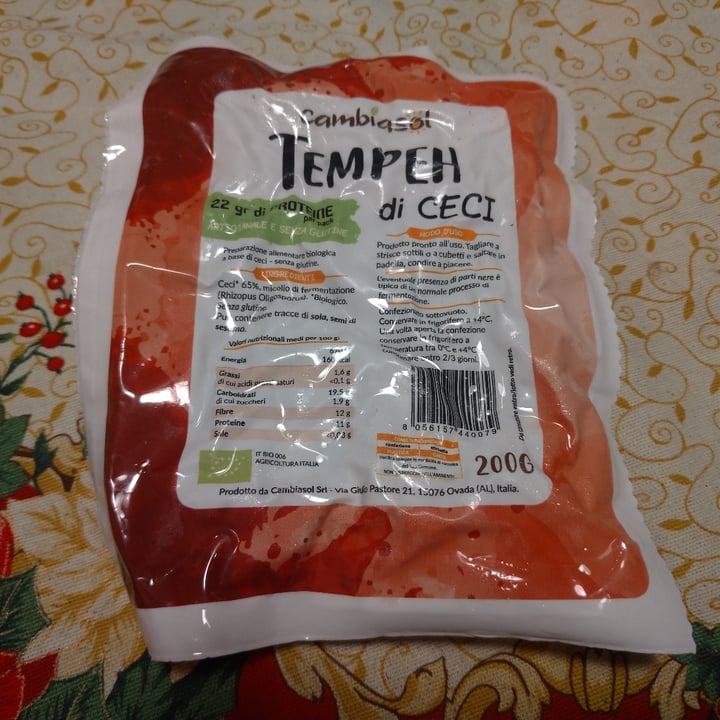 photo of Cambiasol Tempeh di ceci shared by @geb on  08 Jun 2023 - review