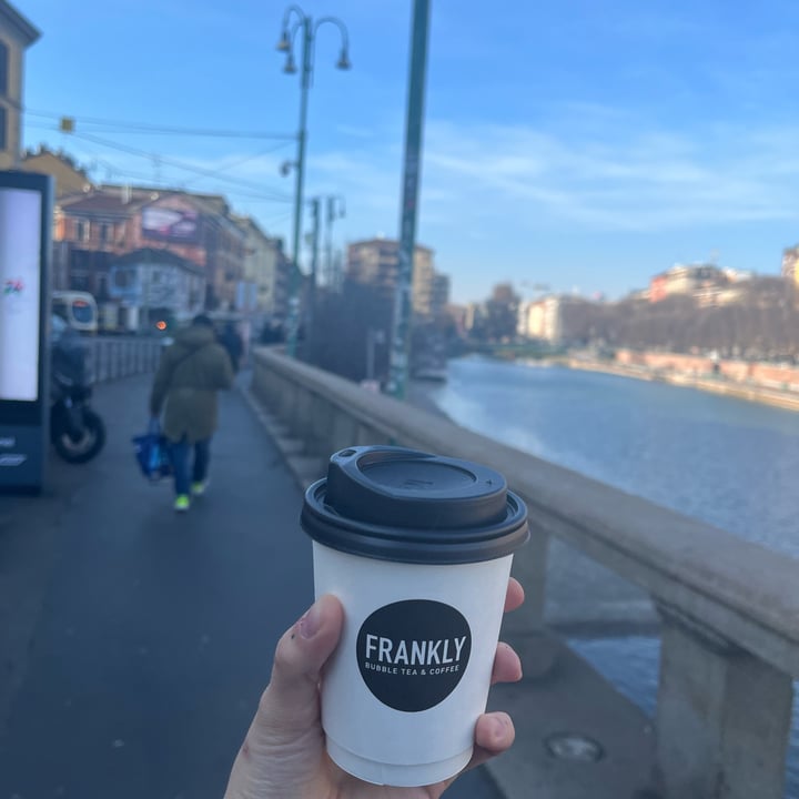 photo of Frankly Cappuccino Con Latte Di Avena Alla Rosa shared by @giuliettaveg on  04 Feb 2023 - review
