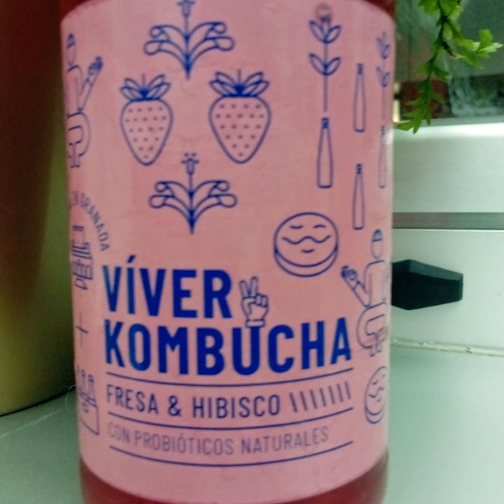 photo of Viver kombucha Kombucha de fresa e hibisco shared by @troosti on  10 May 2023 - review
