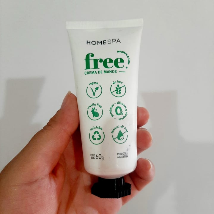 photo of Home Spa Crema de Manos Free Jengibre Y Lima shared by @melibustos on  08 Feb 2023 - review