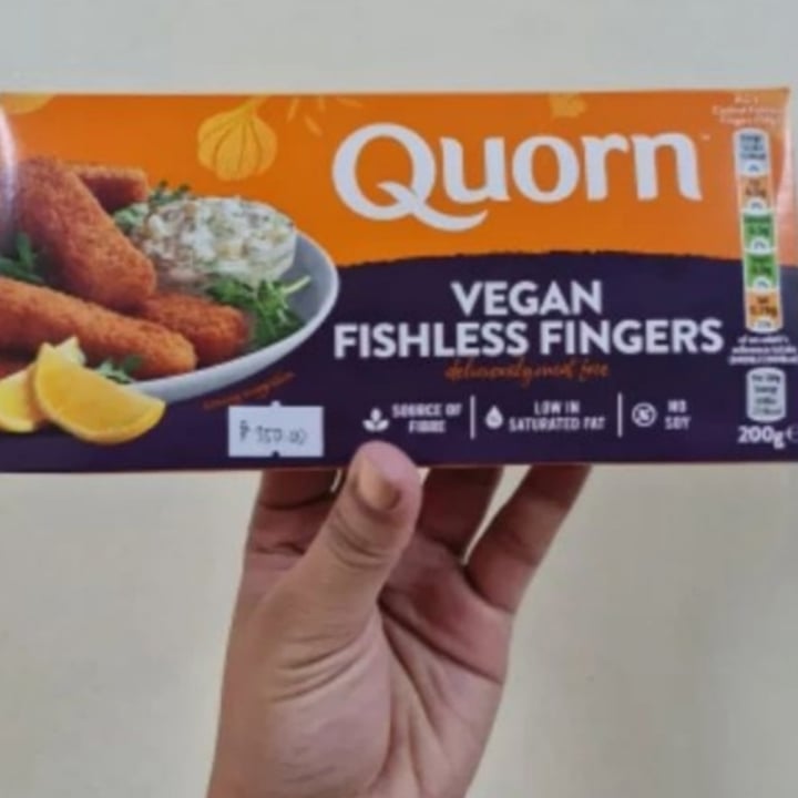Quorn Vegan fishless fingers Review | abillion